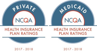 NCQA Private and Medicaid Health Insurance Ratings 2017-2018