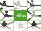 Hunter SIMPLEconnect™ Collection Expands with Amazon Alexa Integration and Style Launches