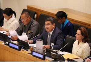 Honduran President Announces Priorities for U.N. General Assembly