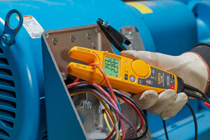 Fluke T6 Electrical Testers with FieldSense Technology allow electricians to measure -- not just detect --  voltage and current without test leads