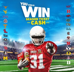Calling All College Football Fans! You could win Season Ticket Cash for your favorite team with your game day purchase of select Kellogg's®, Cheez-It® or Pringles® products