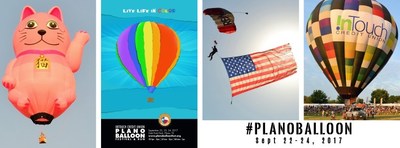 2017 InTouch Credit Union Plano Balloon Festival September 22-24 in Plano, Texas #PlanoBalloon
