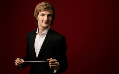 Andrei Feher, chef d'orchestre diplômé du Conservatoire de musique de Montréal, en dirigera l'orchestre symphonique les 23 et 24 septembre dans la Pastorale de Beethoven. (Groupe CNW/Conservatoire de musique et d'art dramatique du Québec)