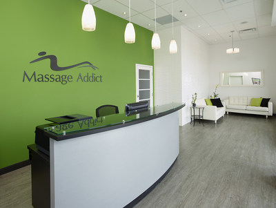 At Massage Addict you will receive a therapeutic massage in a warm and comfortable environment. (CNW Group/Massage Addict)