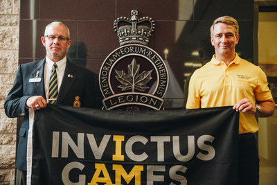 CNW | The Royal Canadian Legion And Veterans Gear Up For Invictus Games