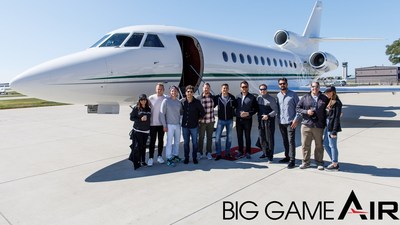 Big Game Air, first-of-its-kind provider of luxury game day travel kicks-off professional sport event flights