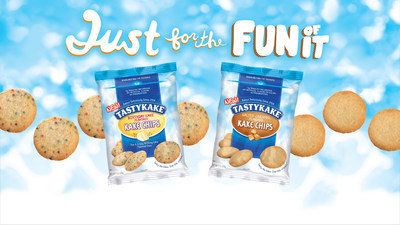 Tastykake introduces Kake Chips, a new product that combines the crunch of a chip with the sweetness of cake.
