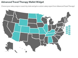 Advanced Travel Therapy Launches Wallet Widget To Make Allied Healthcare Career Choices Effortless