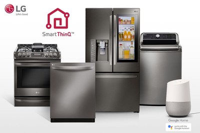 LG Electronics USA today announced that almost 87 Wi-Fi connected LG smart home appliances – including washing machines and dryers, refrigerators, ovens, dishwashers, vacuums, air purifiers and more – are now compatible with the Google Assistant on Google Home and eligible Android and iOS smartphones.