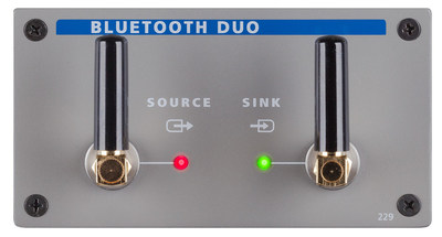 Audio Precision’s next-generation Bluetooth® module, the APx Bluetooth Duo™, delivers a wider selection of A2DP codecs, faster pair and connection times, an increased feature set within APx500 measurement software, and improved RF shielding for use in production test environments.