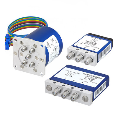 Pasternack Low Insertion Loss Repeatability Electromechanical Switches
