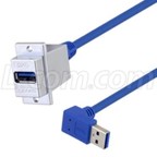 L-com Debuts New USB 3.0 ECF-Style Panel Mount USB Adapter Cables