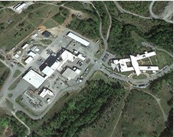 Piedmont Lithium Location and Bessemer City Lithium Processing Plant (FMC, Top Right) and Kings Mountain Lithium Processing Facility (Albemarle, Top Left)