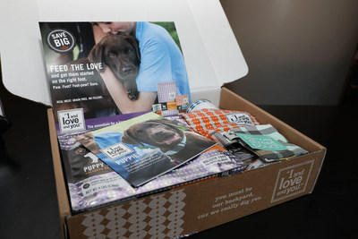 "I and love and you" launches Puppy Food Starter Kit.