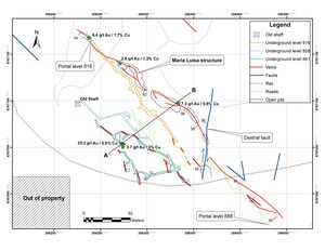 Altiplano Minerals Ltd. Completes Phase II Exploration at the High-Grade Au-Cu Zone at Maria Luisa, Incahuasi, Chile