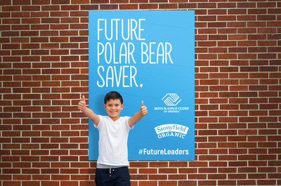 Stonyfield is launching its #FutureLeaders campaign to raise funds to help kids from the Boys & Girls Club of America visit their local zoos and aquariums.
