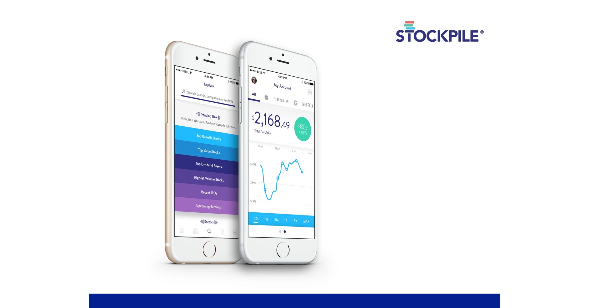 Stockpile - Your Favorite Stocks By The Dollar