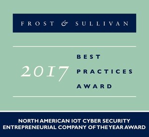 CENTRI Earns Frost &amp; Sullivan's Entrepreneurial Company of the Year Recognition for its Internet of Things Security Solutions