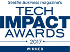 Outreach Wins Gold in Seattle Business Magazine's 2017 Tech Impact Awards