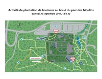 Invitation aux médias - Activité de plantation au boisé du parc des Moulins