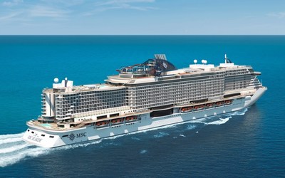 MSC Seaside, MSC Cruises' newest revolutionary mega ship, will officially arrive to Miami in December, sailing for the first time from Port Miami on December 23.