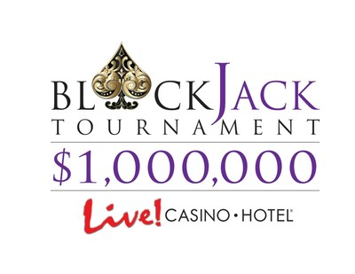 Live! Casino & Hotel is hosting its first-ever $1 MILLION BLACKJACK TOURNAMENT SERIES. The series kicked off on Sunday, September 17, and will feature monthly tournaments leading up to the $500,000 Championship Tournament in February 2018.