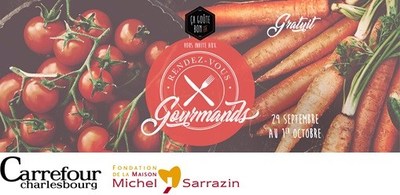 Logo : Les rendez-vous gourmands (Groupe CNW/Carrefour Charlesbourg)