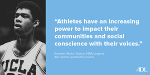 ADL Forms Sports Leadership Council to Promote Positive Social Change and Combat Hate and Discrimination