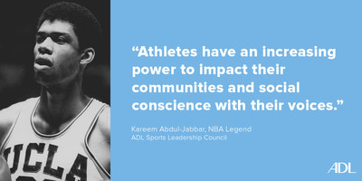 Kareem Abdul-Jabbar on ADL Sports Leadership Council