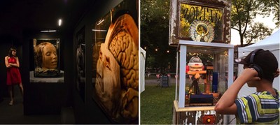 Musée de la mort / Zoltar le cadavre exquis (Groupe CNW/Société des célébrations du 375e anniversaire de Montréal)