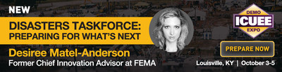 As natural disasters grow in frequency and severity, how can local government entities, organizations and even your family prepare? Former Chief Innovation Advisor at FEMA, Desi Matel-Anderson will share insights at ICUEE, The Demo Expo, Oct. 3 in Louisville, KY.