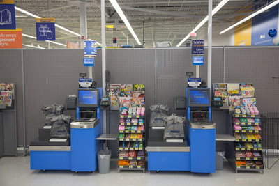 Walmart Canada unveiled its brand new Montérégie Supercentre, located in Longueuil. The event also served as the official launch for the first prototype store in Quebec featuring many innovations including Scan & Go, as well as, the new grocery pickup service. (CNW Group/Walmart Canada)