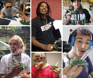 Waka Flocka, Casey Neistat, Tommy Chong Seen with Daily High Club Tank Bong