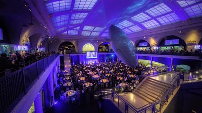 The Tina's Wish 2017 Annual Benefit Dinner at the American Museum of Natural History raised more than $1.6M for early detection ovarian cancer research.