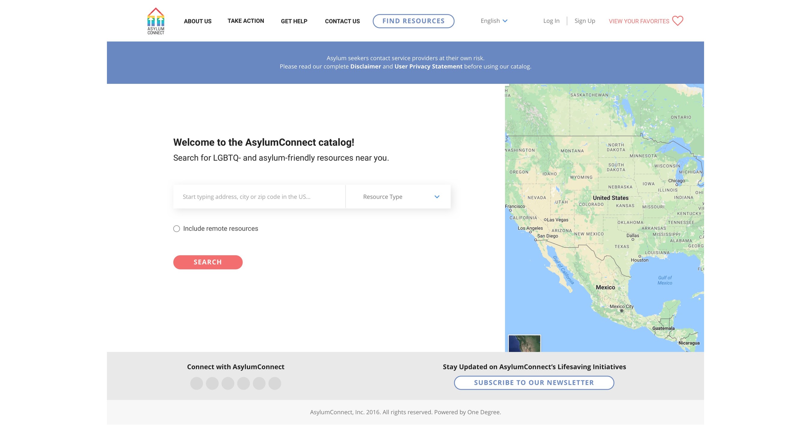 AsylumConnect and One Degree Join Forces to Take First Online Resource