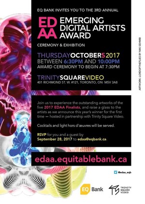 Canada's First Digital Art Awards Program to Announce 2017 Winner