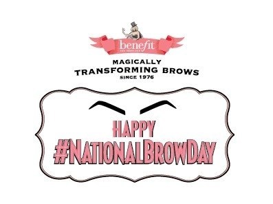 Benefit Cosmetics - Magically transforming brows since 1976 - Happy #NationalBrowDay (Groupe CNW/Benefit Cosmetics)