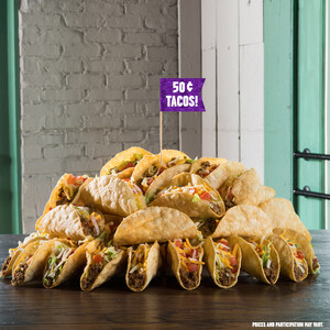 It's Taco Loco Time at On The Border® with Unlimited 50-Cent Mini Crispy Tacos on October 4th