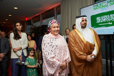 The Permanent Mission of the Kingdom of Saudi Arabia to the United Nations celebrated on September 27th Saudi Arabia’s 87th National Day