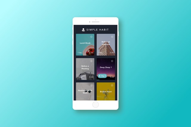 Simple Habit Meditation App Offers 5 Minute Meditations For Busy People 