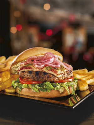Red Robin's new Finest Burger, the Chimi Fresco, features a half-pound Black Angus beef patty with seared queso fresco, a chimichurri vinaigrette and aioli (made from a blend of olive oil, onions, parsley, cilantro, jalapeno, lime and red peppers), lettuce, tomatoes and house-pickled, red onions on a savory telera bun.