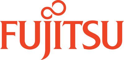 Fujitsu logo.