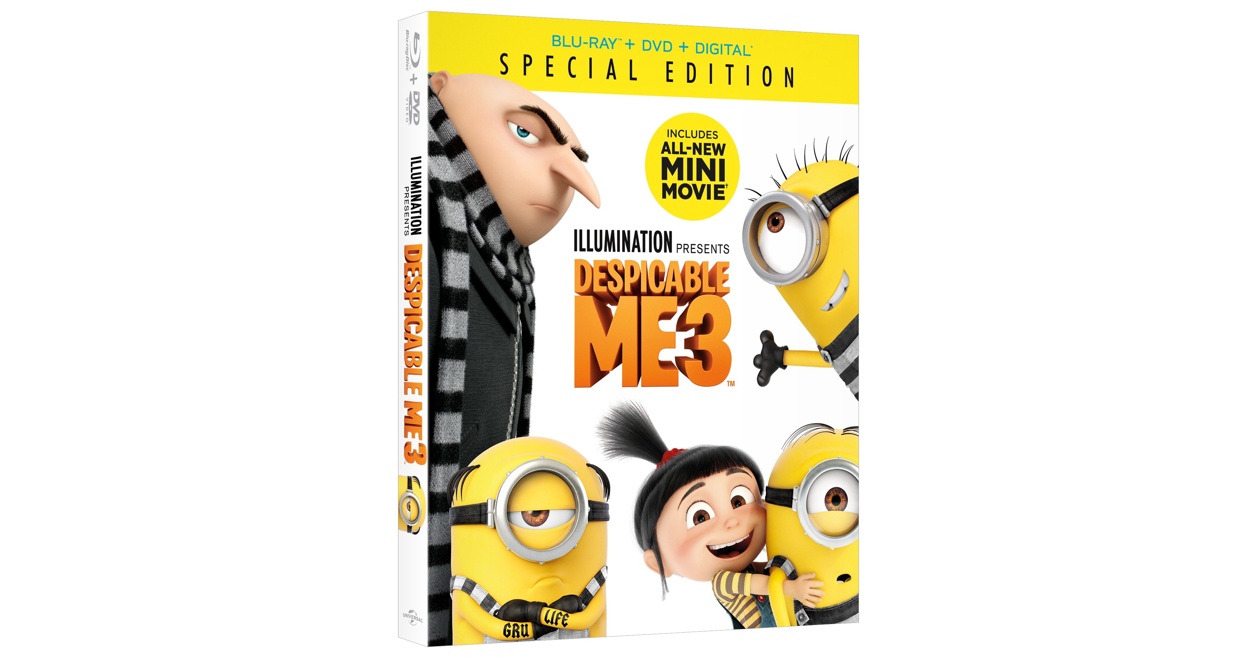 From Universal Pictures Home Entertainment Despicable Me 3