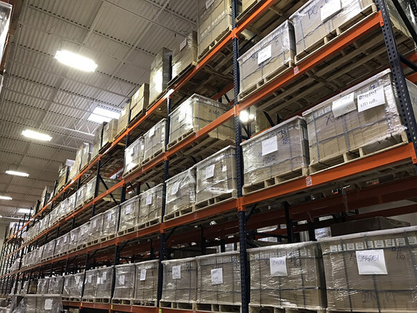 Lamination Depot's new Irvine, California warehouse location houses over 1,500 pallet locations, allowing them to ship more product on demand than ever before.