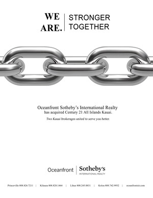 Oceanfront Sotheby's International Realty Acquires Another Kauai Real Estate Brokerage