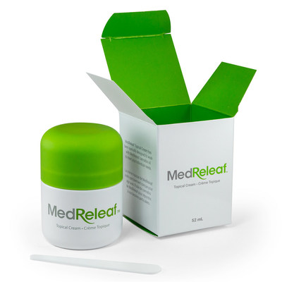 MedReleaf launches topical cannabis cream (CNW Group/MedReleaf Corp.)