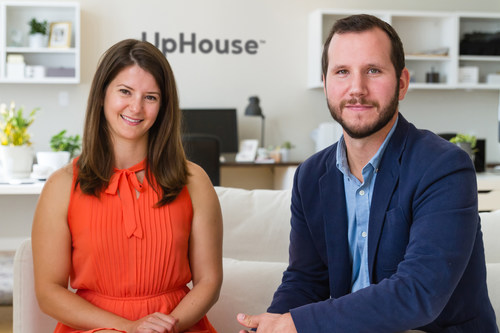 Kiirsten May (left) and Alex Varricchio (right), co-owners of UpHouse Inc., a marketing agency in Winnipeg, Manitoba, Canada. UpHouse elevates in-house marketing teams and the brands they promote. (CNW Group/UpHouse Inc.)