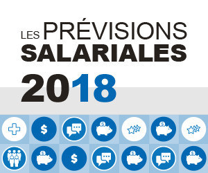 Prévisions 2018 d'augmentation salariale stables malgré les incertitudes économiques et les enjeux de recrutement