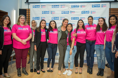 In the lead up to International Day of the Girl, Plan International Canada Global Ambassador Sophie Grégoire Trudeau joined a group of passionate youth advocates in a discussion about the barriers that girls face when pursuing their dreams. (CNW Group/Plan International Canada)