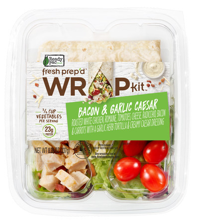 Bacon & Garlic Caesar Wrap Kit